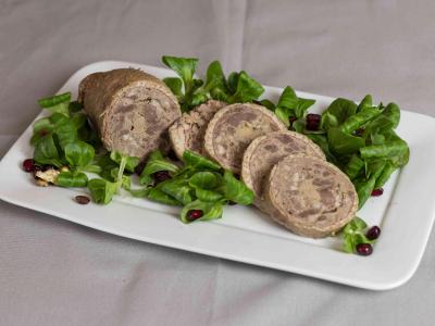 Cou de Canard Farci au Foie Gras